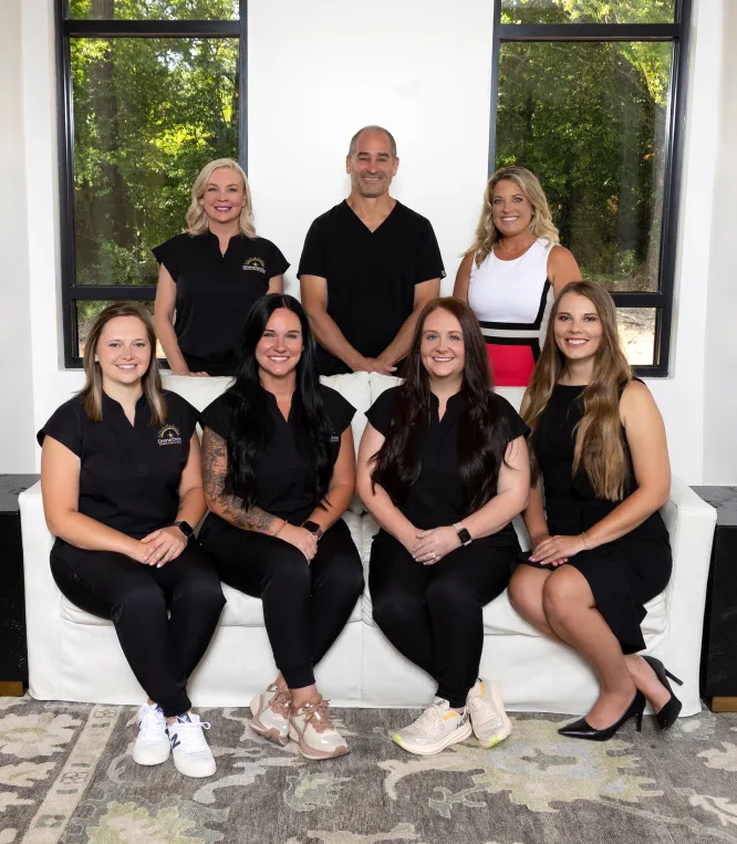 Divine Smiles Cosmetic and Implant Dentistry team photo in Mountain Brook, Alabama